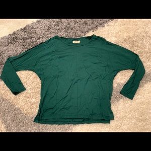 Madewell dolman style cotton shirt